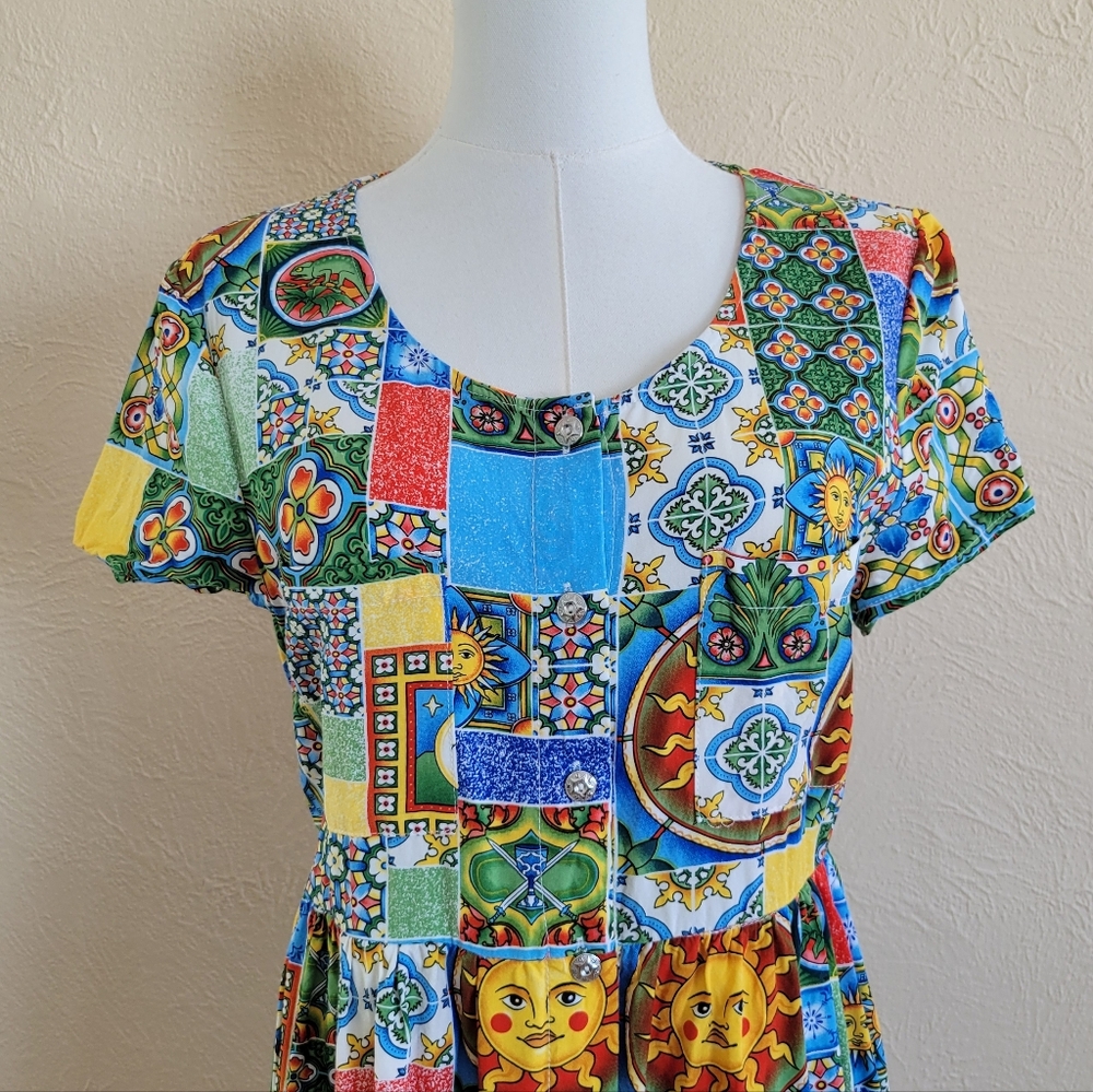 Dangerfield | Multicolor Celestial Patchwork Prin… - image 2